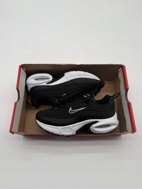 New Nike Air Max Portal Shoes Womens Size 5 Black White Sneakers HF3053 001